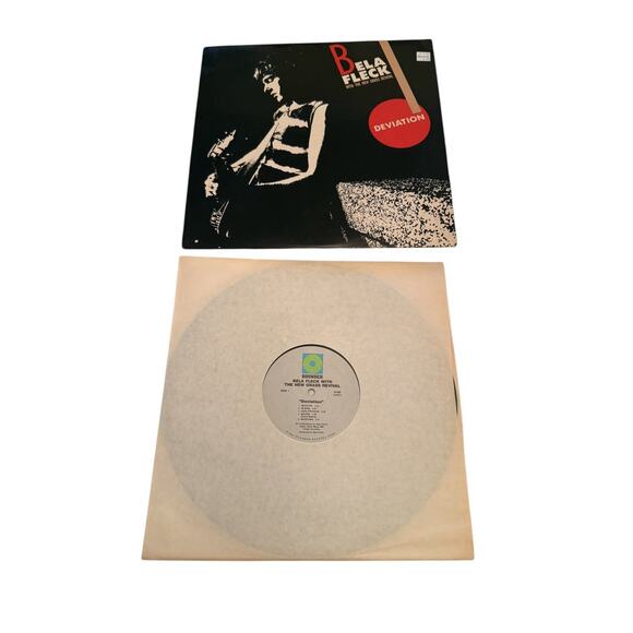 BELA FLECK* with The NEW GRASS REVIVAL* - Deviation LP 1984 Rounder Records 0196 - Picture 8 of 16